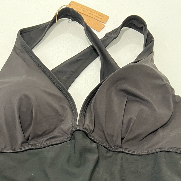 SHAPELLX Plunge Corset Shaping Swimsuit XL NW - Picture 5 of 12